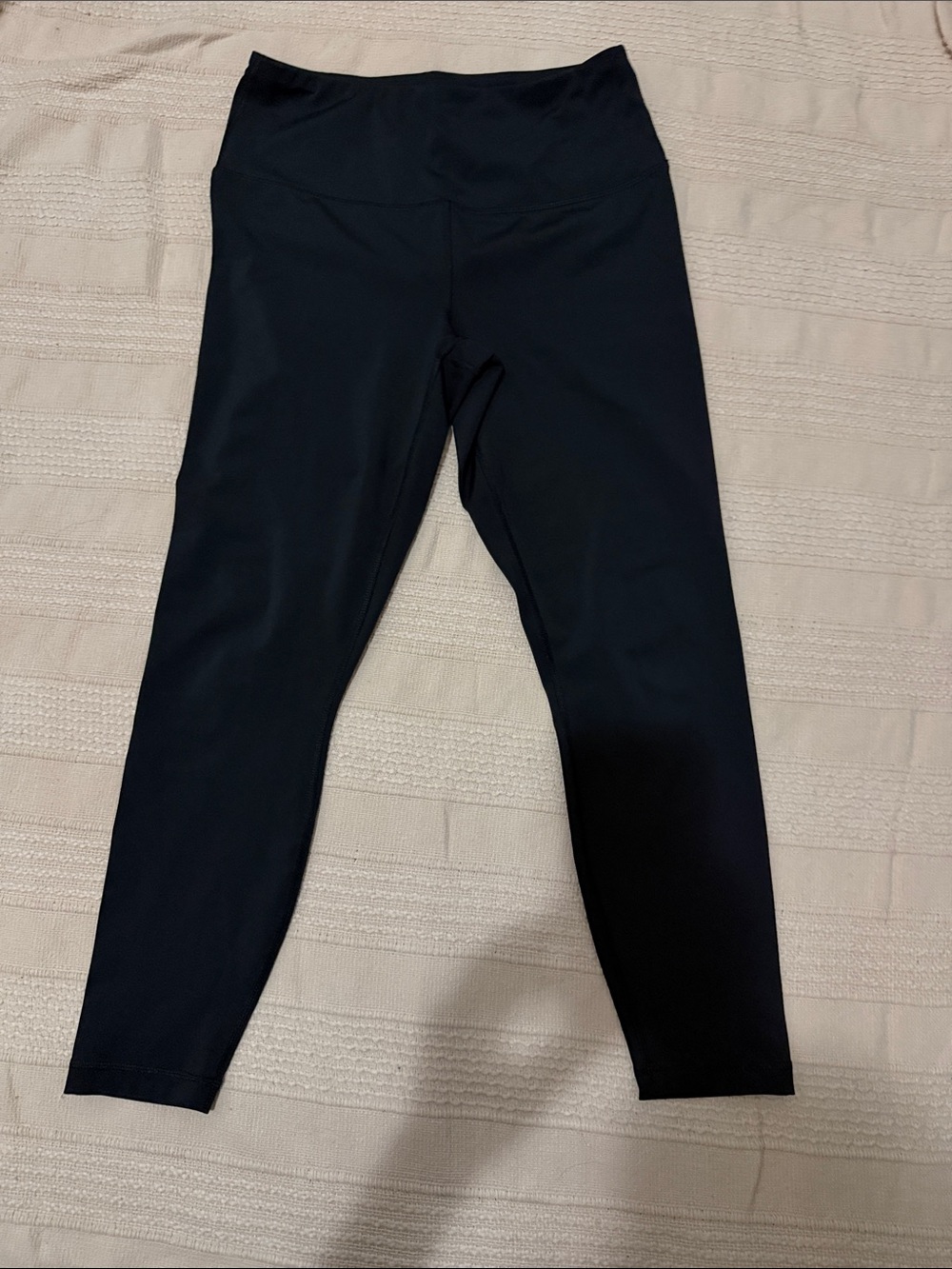High-Rise Black Performance Leggings